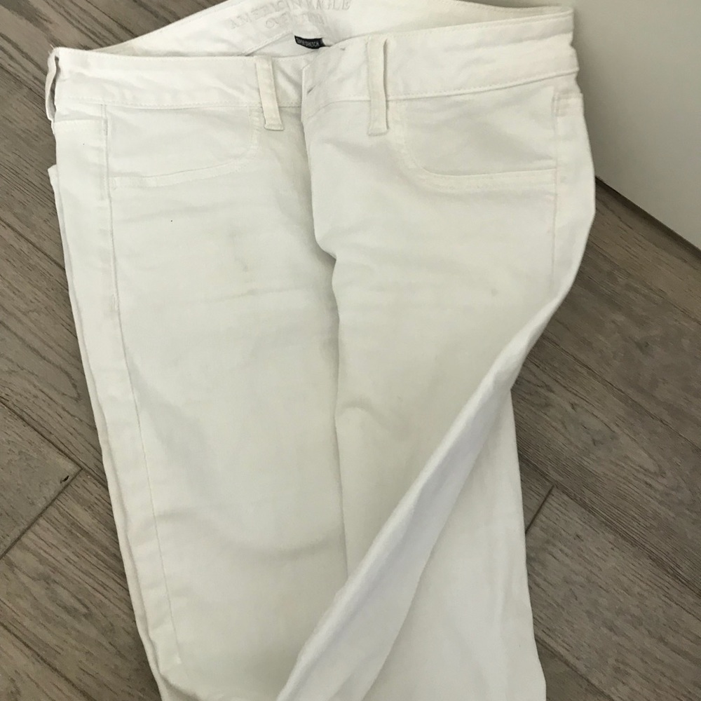 White American eagle jeans size 12